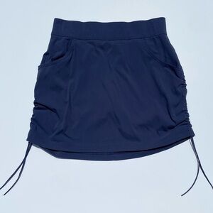 Columbia Sportswear Omni-shield Dark Blue Mini Skirt Women Medium Outdoor Hiking